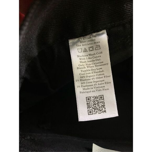 Everlane Uniform The Athletic Jean black men’s size 32 x 30 NWT - Picture 5 of 5